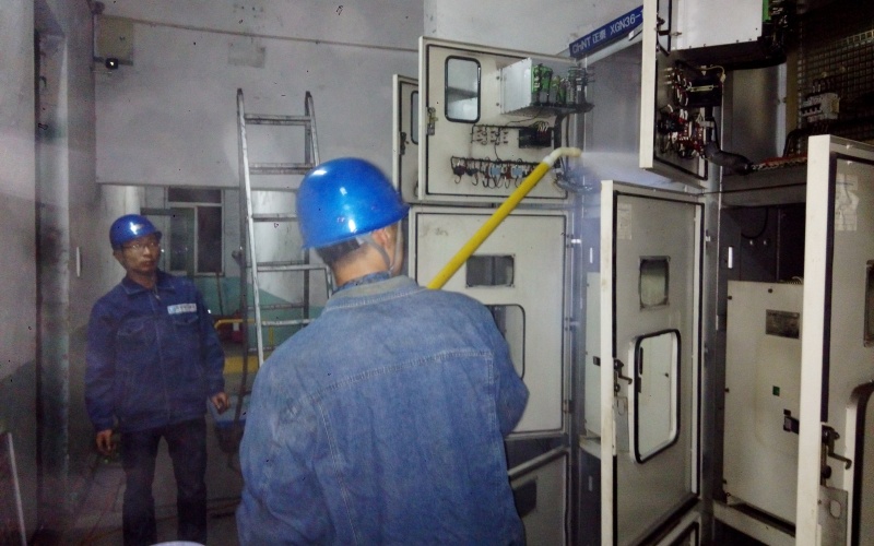 電力設備帶電清洗